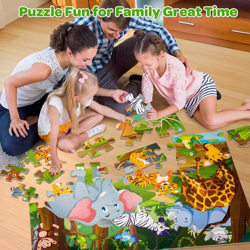 🦁🐘🦒Jigsaw Puzzles for Kids💪