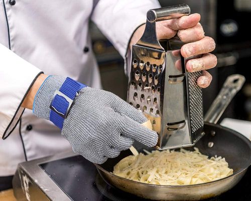 🥩Heavy-Duty🍖 Level 9 Cut Resistant Glove🔪🚫Cut Resistant Stainless Steel Metal Mesh Chainmail Glove