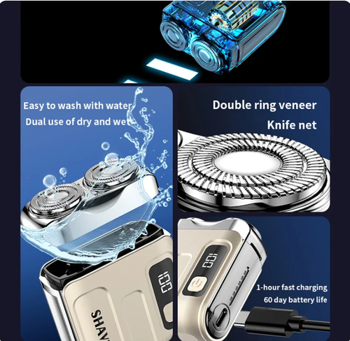 Travel Electric Shaver for Men