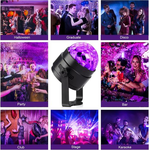 💃🕺🎡 FESTIVE FEAST DEAL! 50% OFF 🔥Colorful Rotating Magic Disco Ball Light👇