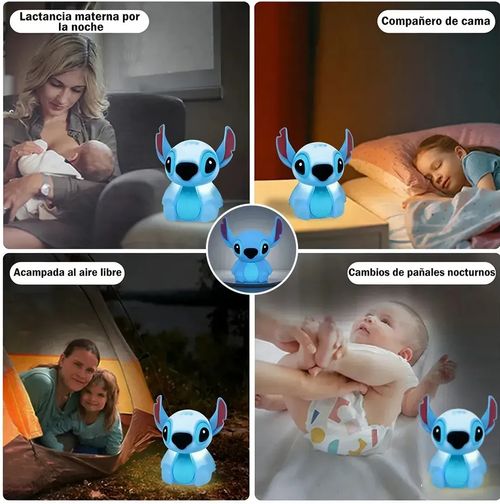 🐣🧸Stitch Silicone Desk Lamp💙🥰