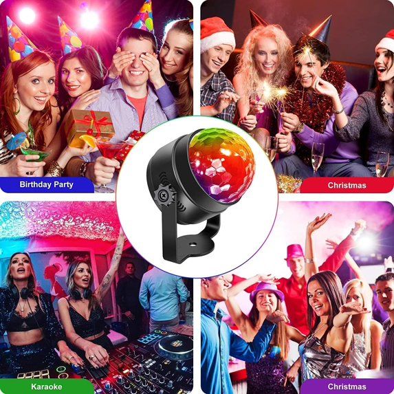 💃🕺🎡 FESTIVE FEAST DEAL! 50% OFF 🔥Colorful Rotating Magic Disco Ball Light👇