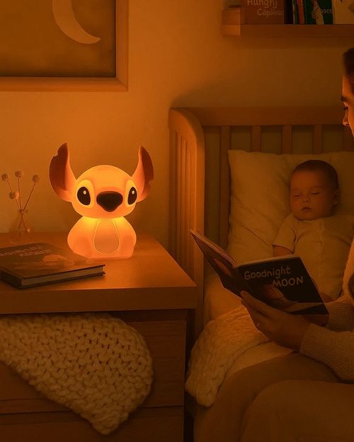 🐣🧸Stitch Silicone Desk Lamp💙🥰