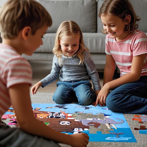🦁🐘🦒Jigsaw Puzzles for Kids💪