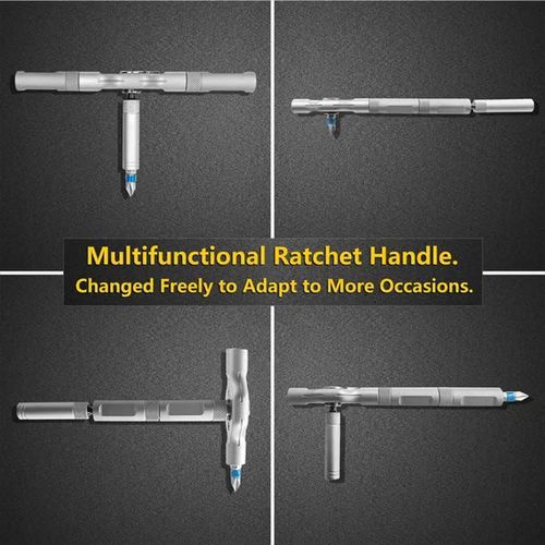Ultimate 24-in-1 Ratchet Screwdriver Set – Heavy-Duty Bits for Easy Home Fixes & DIY Projects