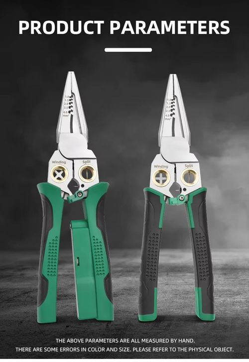 Ultimate 8-in-1 Multi-Tool Pliers – Wire Stripping, Cutting, Crimping for Electricians & DIY