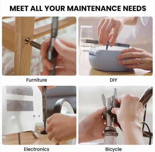 Ultimate 24-in-1 Ratchet Screwdriver Set – Heavy-Duty Bits for Easy Home Fixes & DIY Projects