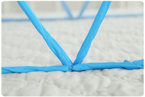 QuickDeploy Bed Mosquito Net – Thickened Fabric, Storage-Friendly & Bite-Free Sleep Guaranteed
