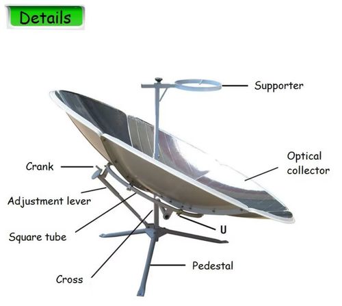SunChef Modular Solar Cooker – No Fuel, No Electricity, Just Pure Solar Power for Fast Cooking!
