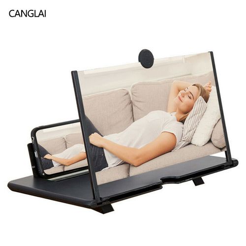 Phone stand With 3D screen magnification