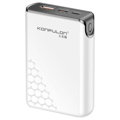 Konfulon Top Selling Products 2026 Mini Power Bank 10000mah 22.5W Fast Charge Type C 20W Mobile Powerbanks With LED Display