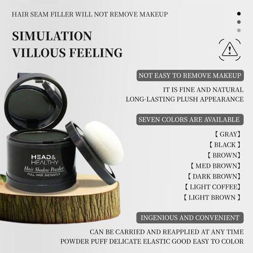 SUAKE Hairline Powder (Black) – Buy One Get One Free | Fuller Edges