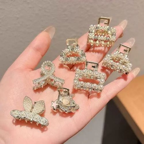 Metal Hair Claw Clip Set - 20 Anti-slip Claws, Suitable for Fine to Thick Hair, Hair Accessories for Short Hair, Ideal for Women and Girls