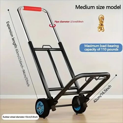 Multi-Purpose Home Rolling Cart | Easy-Move Storage Trolley