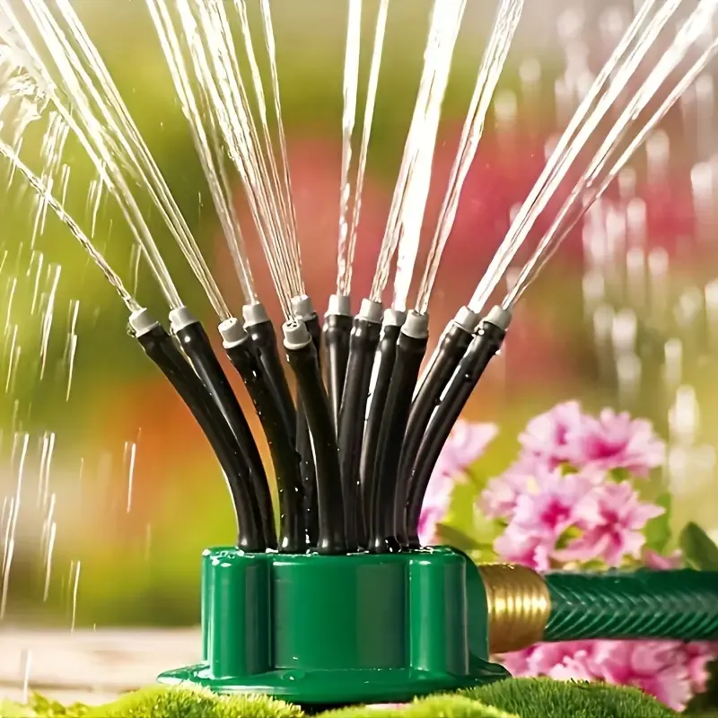 🚿360° Smart Rotating Sprinkler｜Instant Watering｜90% Water Saving｜Garden & Farm All-in-One