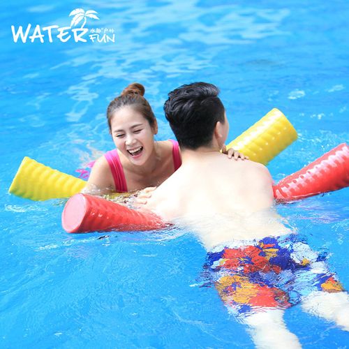 🔥 BEST SELLER! NBR Safety Float Swimming Stick｜Anti-Slip Durable｜Multi-Color Pool or Beach Buoyancy Aid
