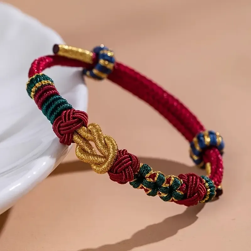 Ethnic - style Traditional Braided Bracelet, Traditional Totems Unleash Fashion Charm✨