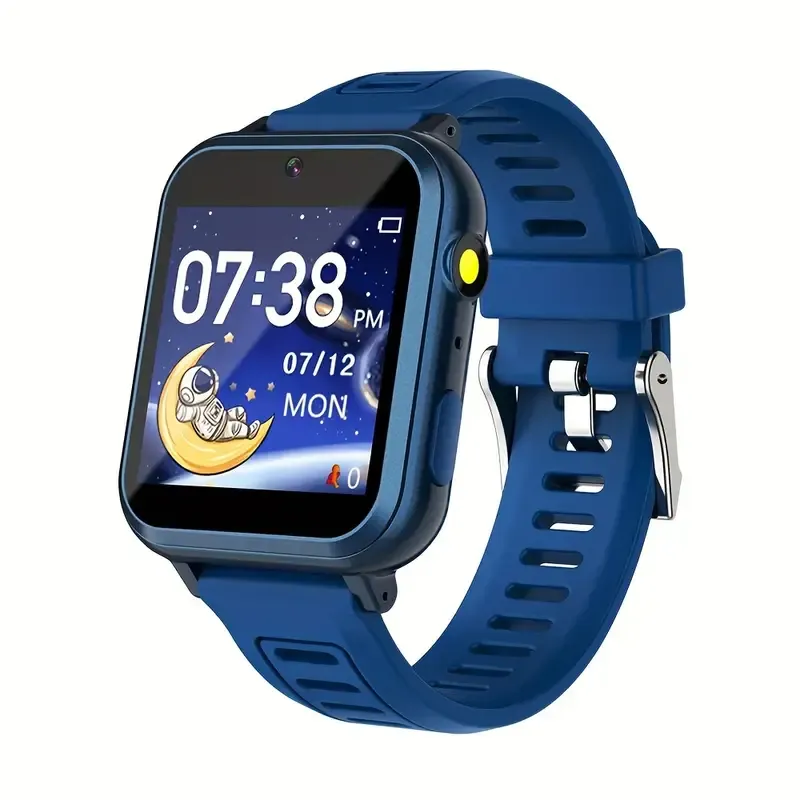 🚀 All-in-One Growth Buddy Smartwatch for Kids! Class Recorder📸+Step Tracker🏋️+Music Player🎶 – Master study, play & friendship effortlessly!