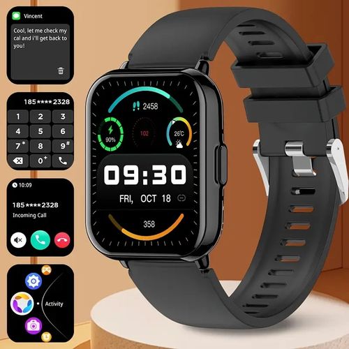 Obsidian Smart Watch | Medical-Grade Health Insights · Business-Class Connectivity · 14-Day Battery Life