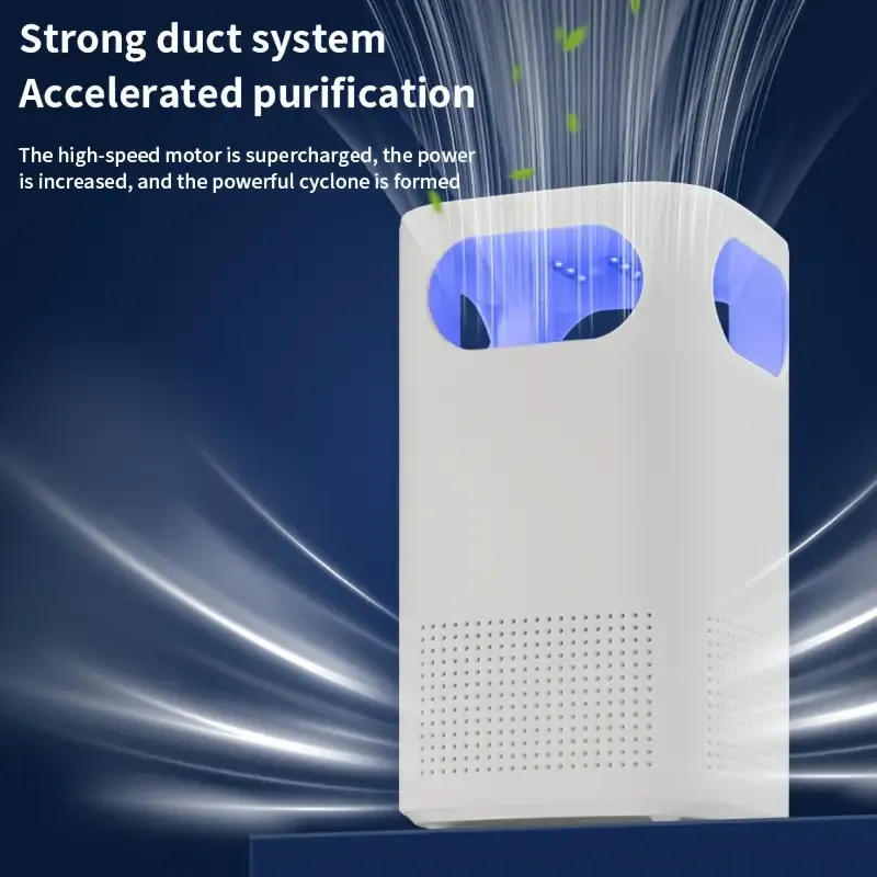 CycloneCube  Smart Purifier | Compact Size, Cyclone Power, All-in-One Air Guardian