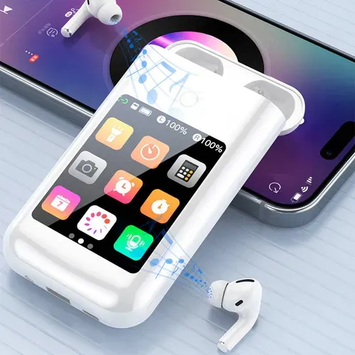 3-in-1 multifunktionales Touchscreen-Bluetooth-Headset mit Powerbank