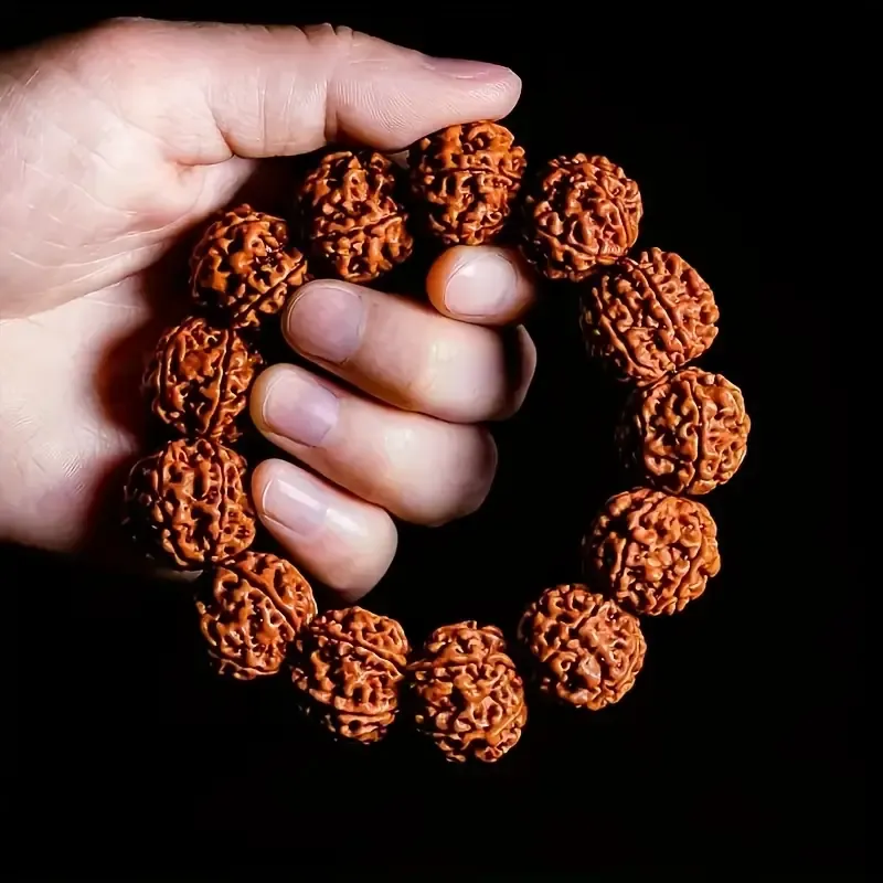 Dragon's Hoard Beads - Natural Sandalwood Fortune Bracelet