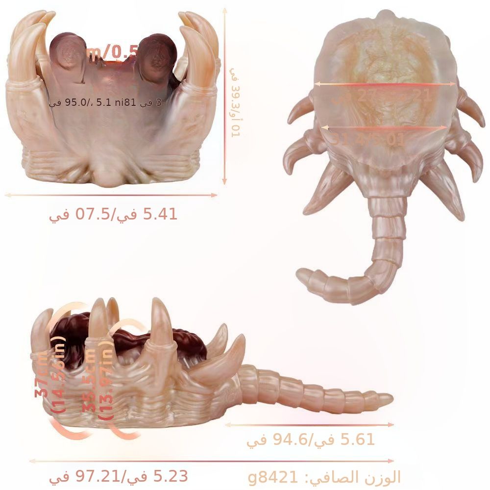 لينة من البلاستيك صيد الحيوانات الغريبة ثعبان على شكل طائرة كأس ذكر القضيب سيليكون الاستمناء جهاز التدريب البديل اسم مقلوب SM