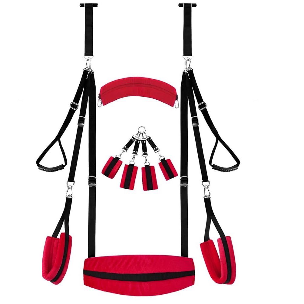 SM ترقية جديدة متنوعة سوينغ قابل للانفصال متعددة الأغراض ضبط النفس زوجين لعبة الجنس