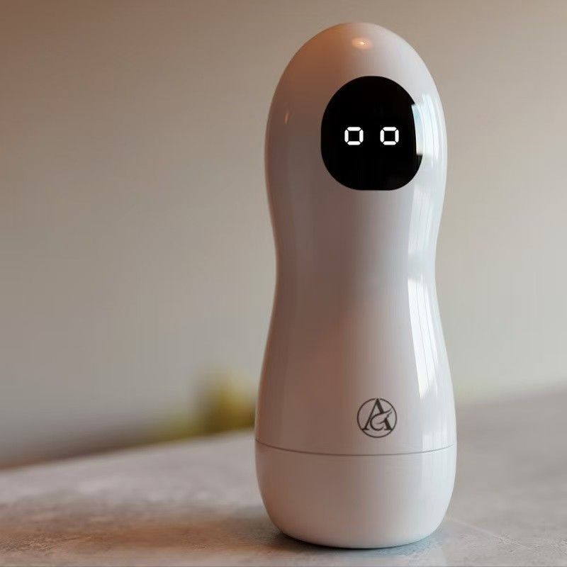 طائرة صغيرة بيضاء كأس الاستمناء للرجال دليل اهتزاز مقلوب الكبار متعة اللوازم