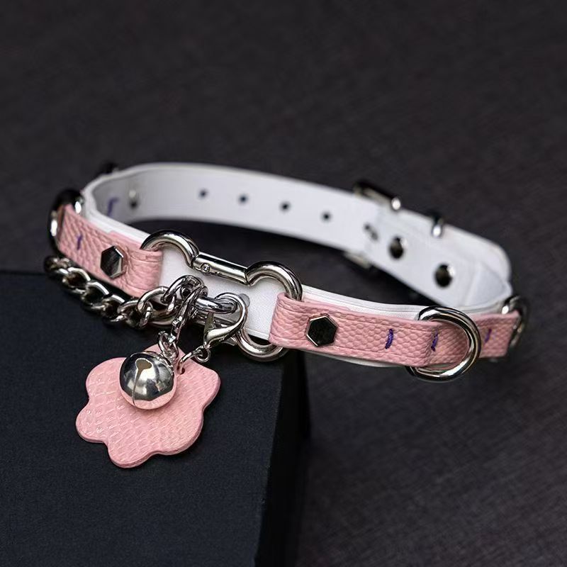 Choker الرقبة خاتم SM متعة قلادة مجوهرات Y2K الرياح عالية الجودة الشعور قلادة أزياء الكبار المادة لعبة