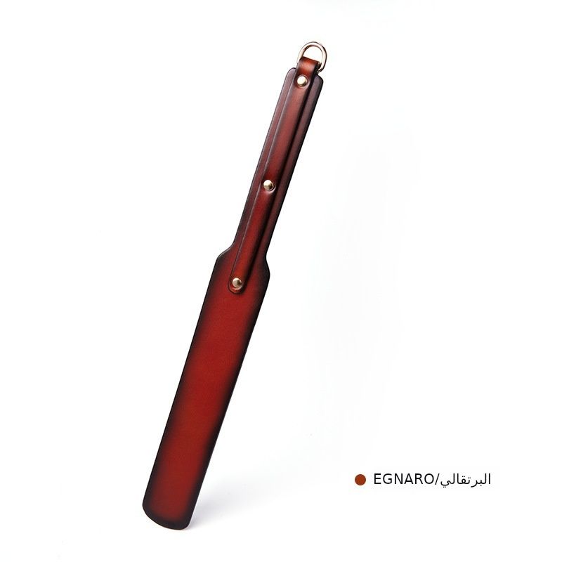 SM متعة المنتجات الجلدية مضرب الرجعية التعامل مع جلد مضرب عقابي بديل الكبار اللوازم الدعائم التأديبية