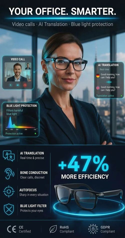 Real-Time AI Translation Glasses
