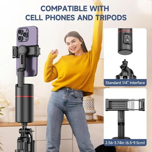 360 Rotating Automatic Face-tracking Smartphone Camera Mount