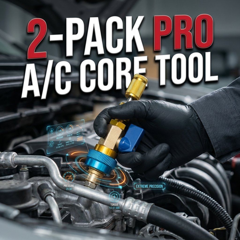 🚗2026 Hot Sale 49% OFF🔥AC Valve Core Tool（Blue- Low Side+Red - High Side)