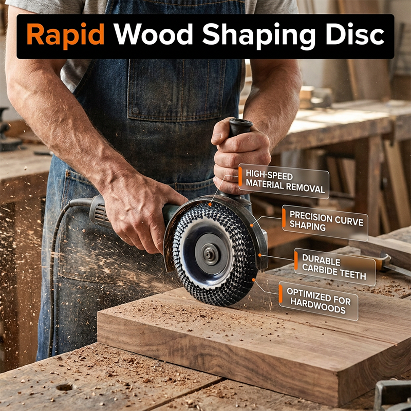 BUY 1 GET 2 🔥Angle Grinder Shaping Disc for Woodworking