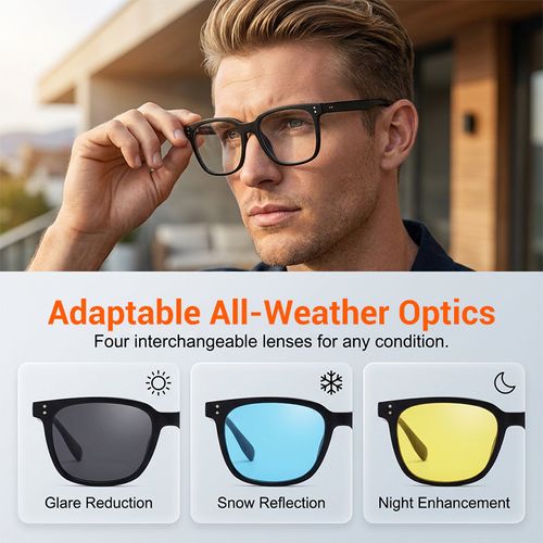 Magnetic 3 In 1 Glasses