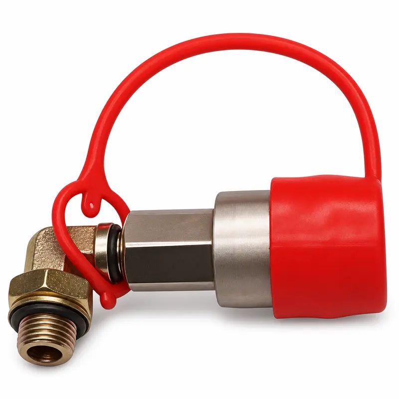 Heavy-Duty Truck Air Take Valve with Lockable Quick Connector - Air Extraction Valve