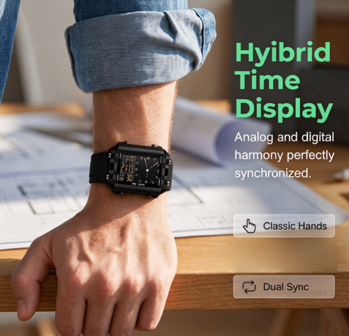 Waterproof Transparent Digital Watch