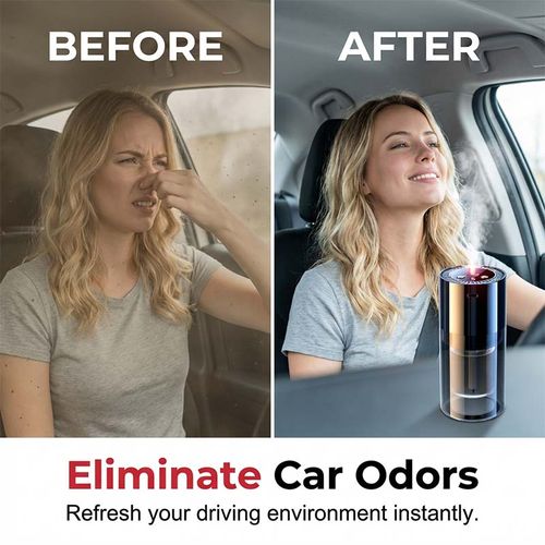 Smart Car Oil Diffuser With Starry Sky