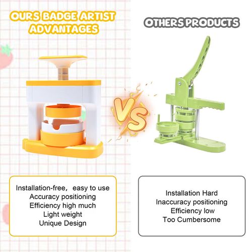 Pin Badge Maker Diy Kit With Accessories
