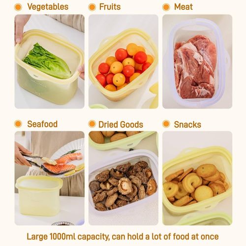 Standable Silicone Food Storage Bag