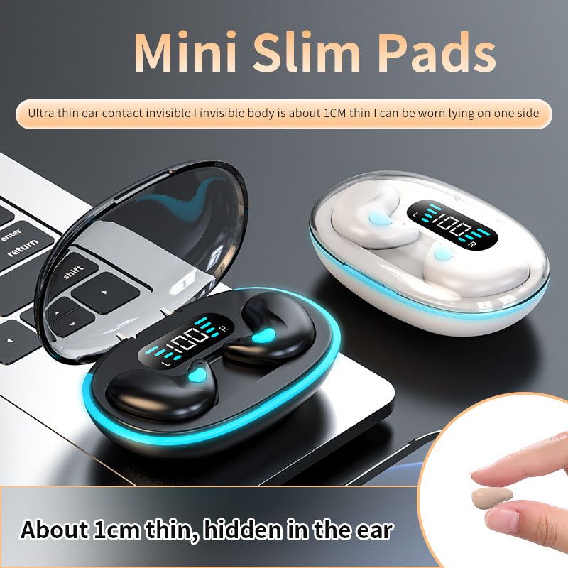 🎧 Mini Sleep Earphones | Noise Canceling, Ultra Comfort, Long Battery Life