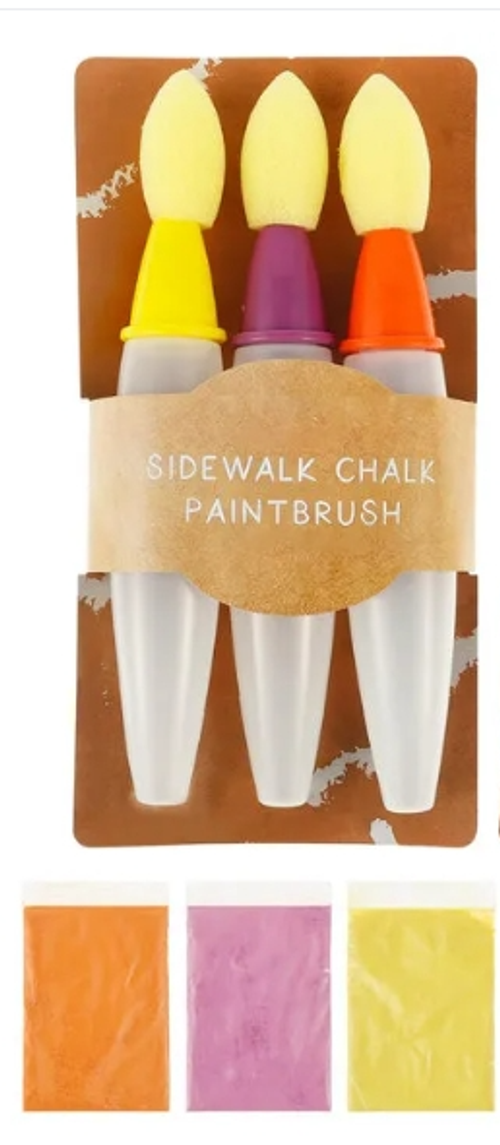 Sidewalk Chalk Paint Brush