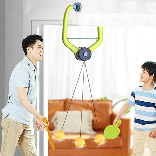 Indoor Hanging Table Tennis Trainer Set – Fun Way to Reduce