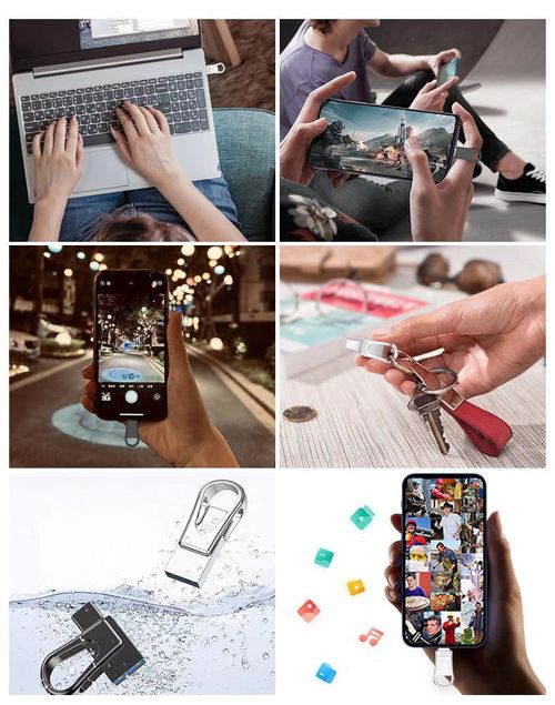 3-in-1 USB flash drive