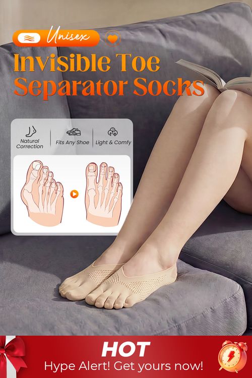 Orthopedic Invisible Toe Socks