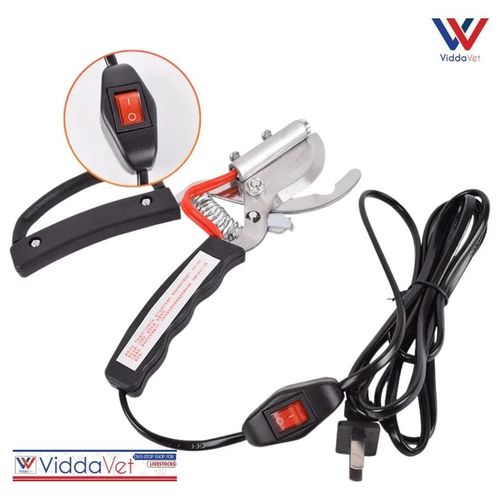 Electric Piglet Tail Cutter Set