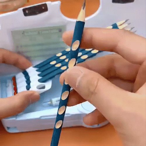 ✨Perfect gift for children !!! Multifunctional Stationery Box