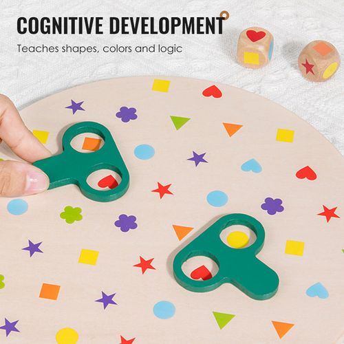 Wooden Shape Matching Toy Set