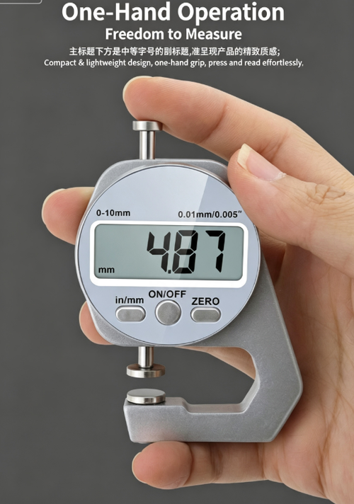 Digital Display Thickness Gauge